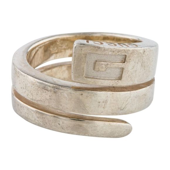 Gucci Spiral Ring Size 6.75 - Picture 1 of 3